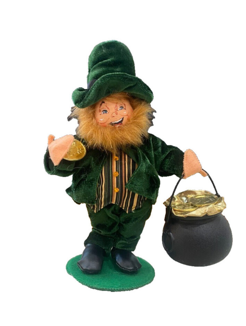 IRISH AnnaLee Collectible Doll St. Patrick’s Day Lucky The Leprechaun